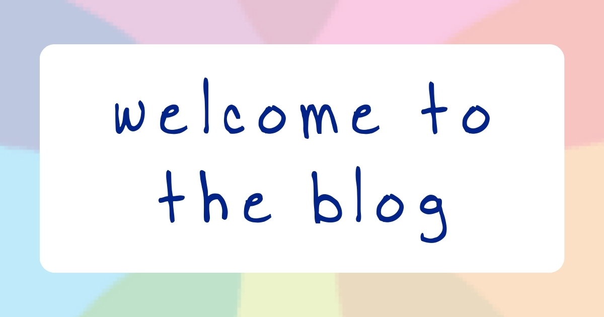 nutriri's welcome to the blog sign